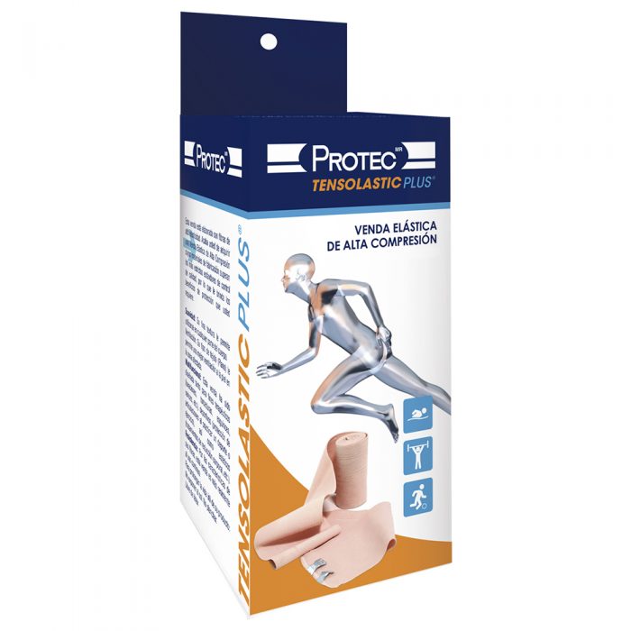 VENDA TENSOLASTIC PIEL 10CM 5M