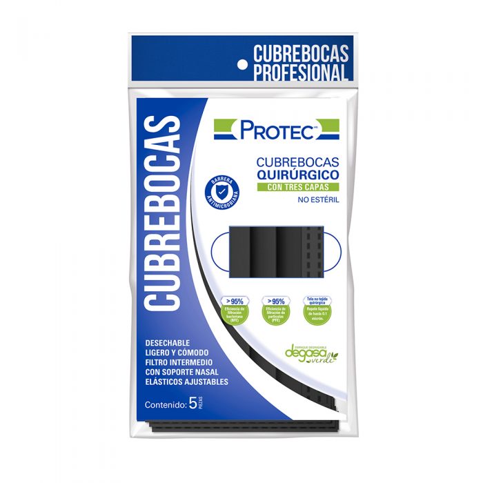 CUBREBOCA PROTEC PROFESIONAL C 10 DESECH