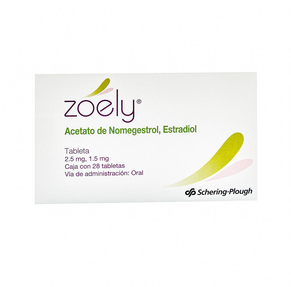ZOELY 2.5MG TAB C 28