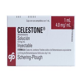 CELESTONE 4MG SOL INY 1ML BETAMETASONA