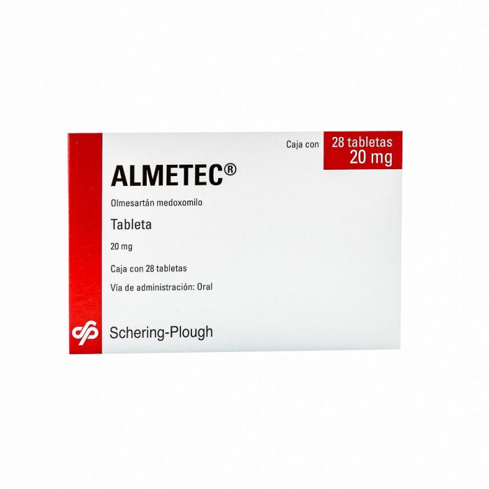 ALMETEC 20MG C 28 TAB