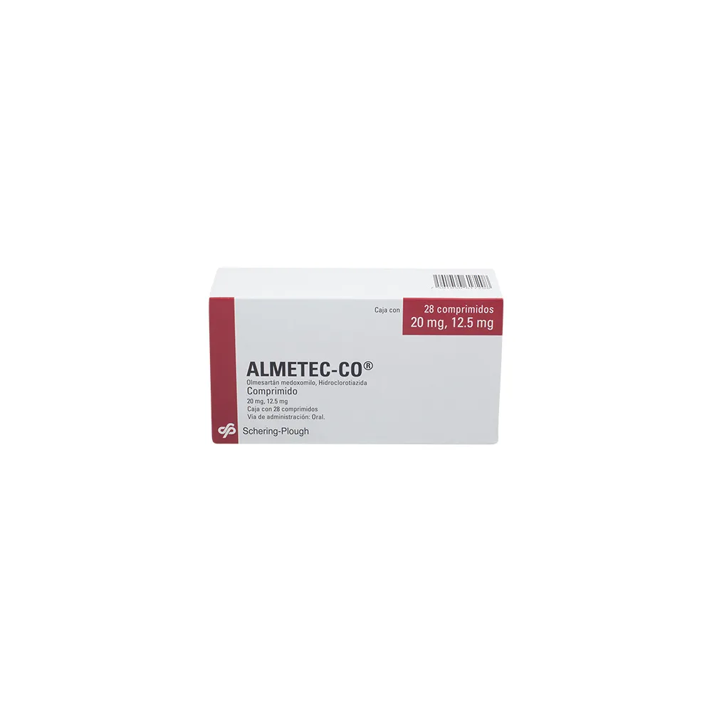 ALMETEC CO 20MG/12.5MG C 28 TAB