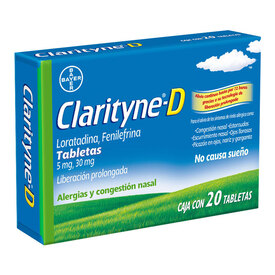 CLARITYNE D 5MG/30MG C 20 TAB