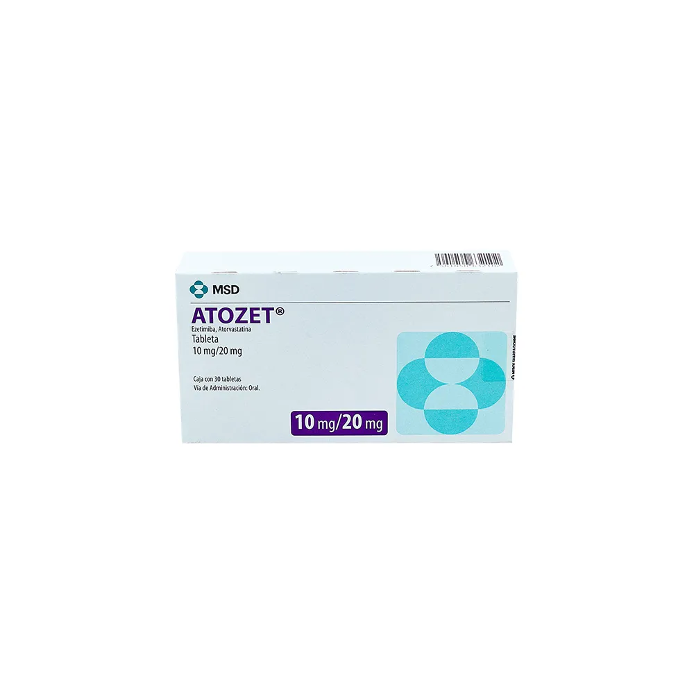 ATOZET 10/20MG C 30 TAB