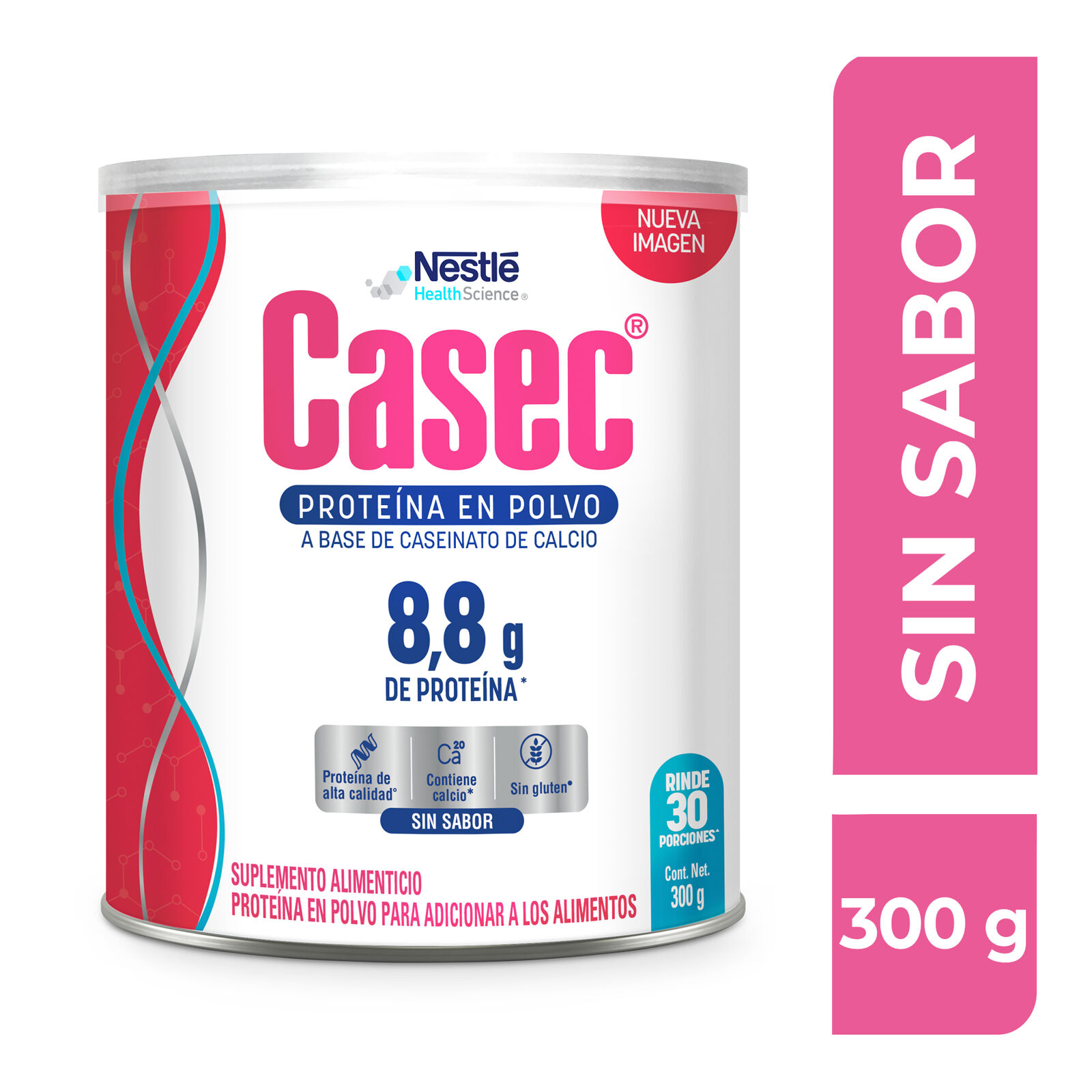 CASEC POLVO 300G CASEINATO DE CALCIO