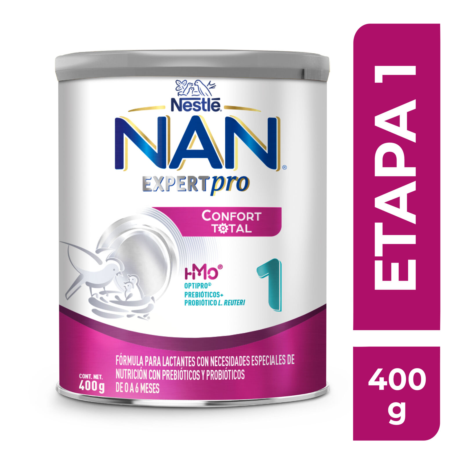 NAN EXPERT PROCONFORT TOTAL C HMO E1 06 MESES 400G