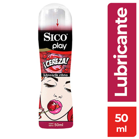 LUBRICANTE INTIMO SICO PLAY CEREZA GEL 50ML