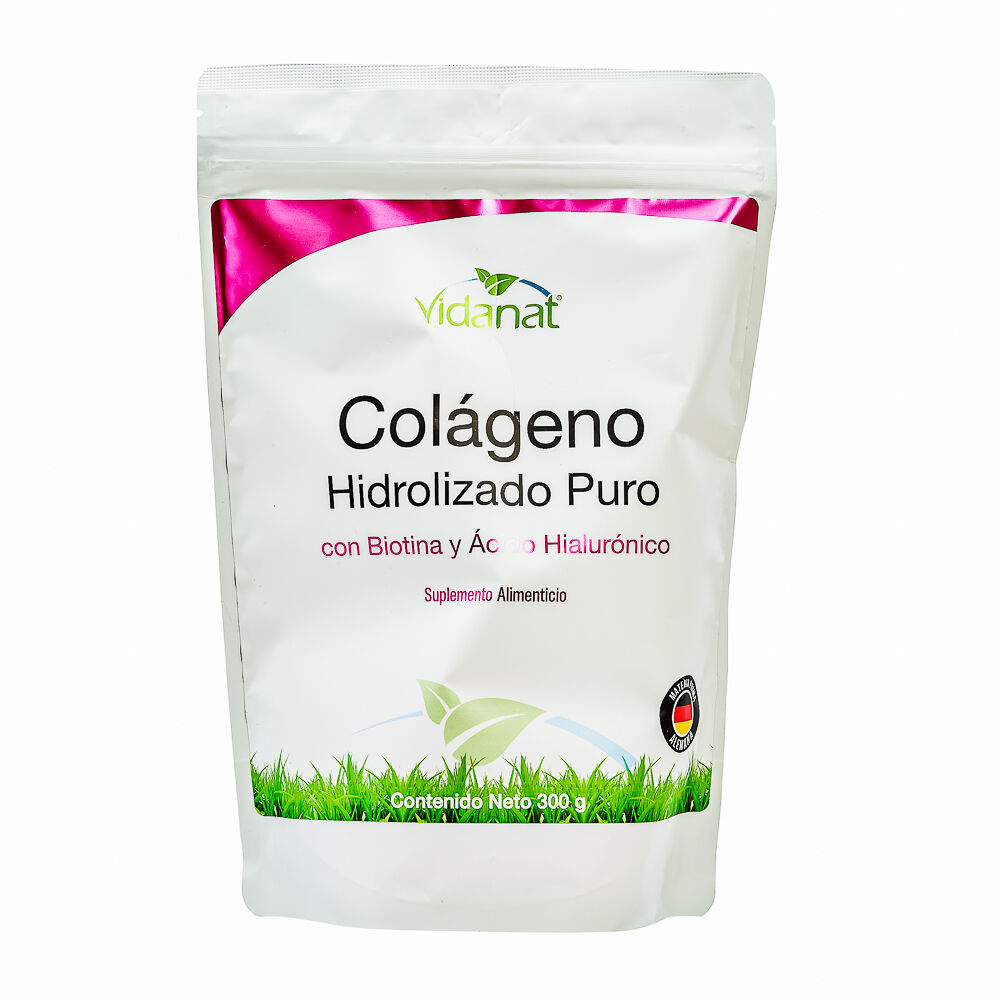 COLAGENO HIDROLIZADO C BIOTINA/AC HIALURONICO 300G VIDANAT