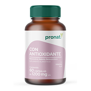 ANTIOXIDANTE  C/RESVERATROL 1200MG C 60 CAP PRONAT