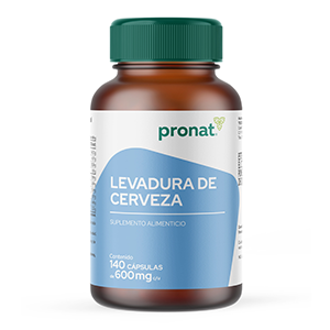 LEVADURA DE CERVEZA 600MG C 1400 CAP PRONAT SUPLEM ALIMENT