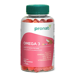 OMEGA 3 INFANTIL  GOMITAS 2G C 120 PZ PRONAT