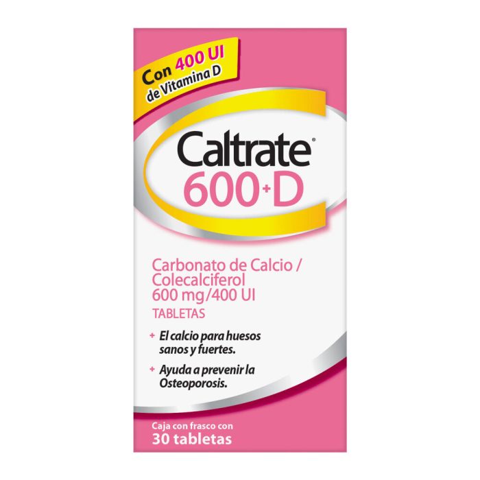 CALTRATE 600D C 30 TAB