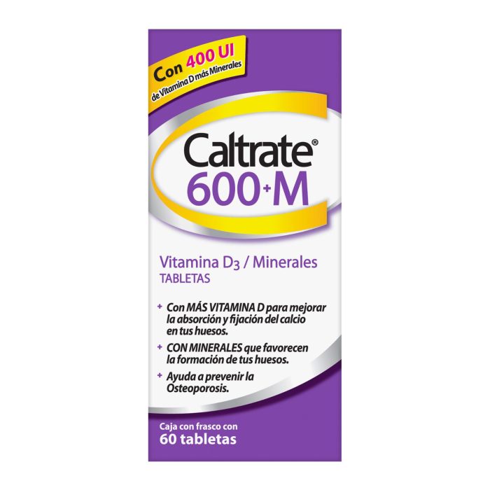 CALTRATE 600 M 400UI C 30 TAB