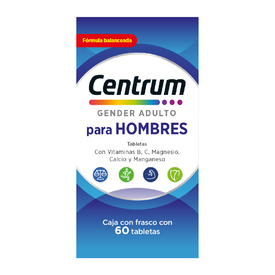 CENTRUM GENDER ADULTO HOMBRES C 60 TAB