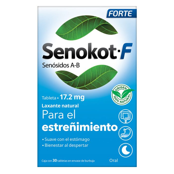 SENOKOTF 17.2MG C 30 TAB SENOSIDOS AB