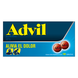 ADVIL 200MG C 100 TAB IBUPROFENO