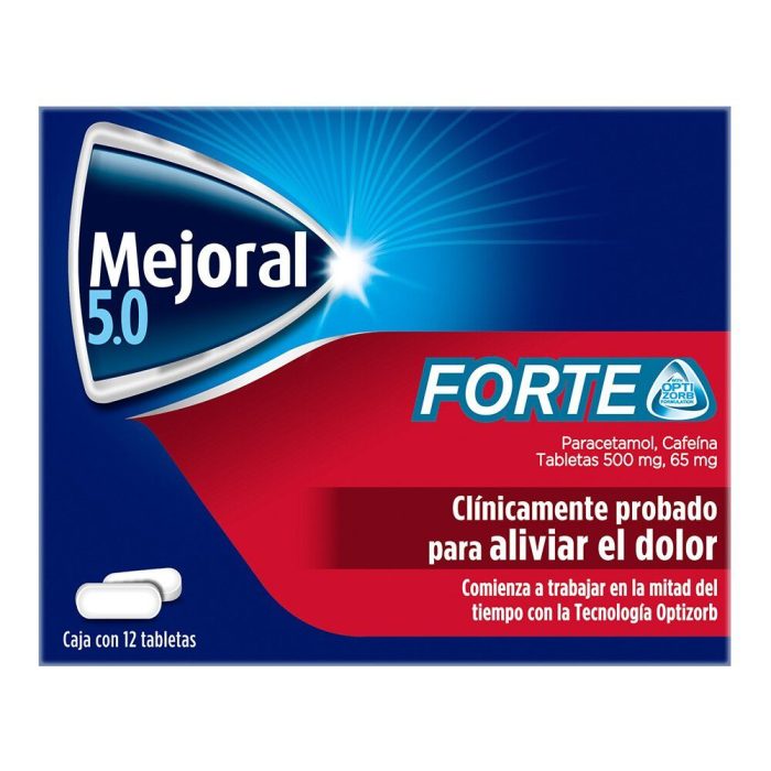 MEJORAL FORTE 5.0 50065MG C 12 TAB