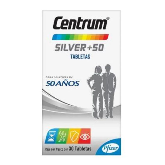 CENTRUM SILVER 50 C 30 TAB