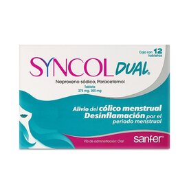 SYNCOL DUAL 275/300MG C 12 TAB