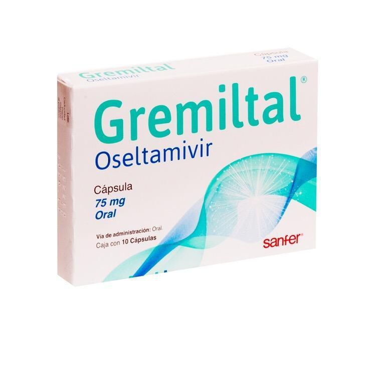 GREMILTAL 75MG C 10 TAB OSELTAMIVIR
