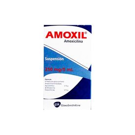 AMOXIL SUSP 75ML 250MG PED
