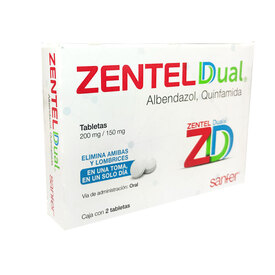 ZENTEL DUAL 200/150MG C 2 TAB