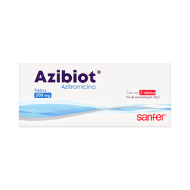 AZIBIOT 500MG C 5 TAB AZITROMICINA
