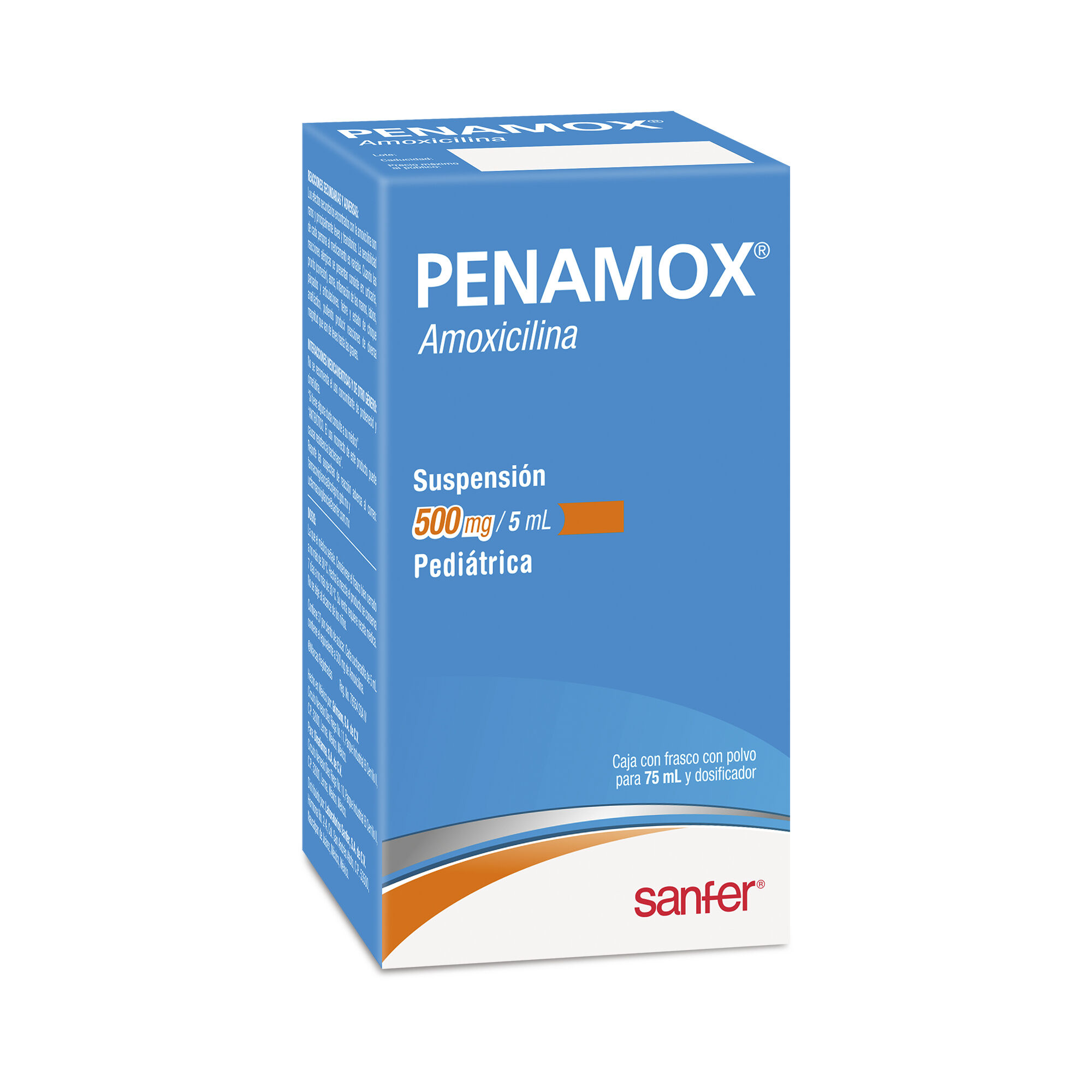 PENAMOX SUSP 500MG PEDIATRICO 75ML AMOXICILINA