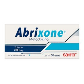 ABRIXONE 500MG C 30 TAB METADOXINA