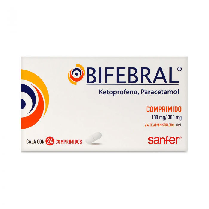BIFEBRAL 100300MG C 24 CPR KETOPROFENO-PARACETAMOL