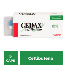 CEDAX 400MG C 5 CAP CEFTIBUTENO