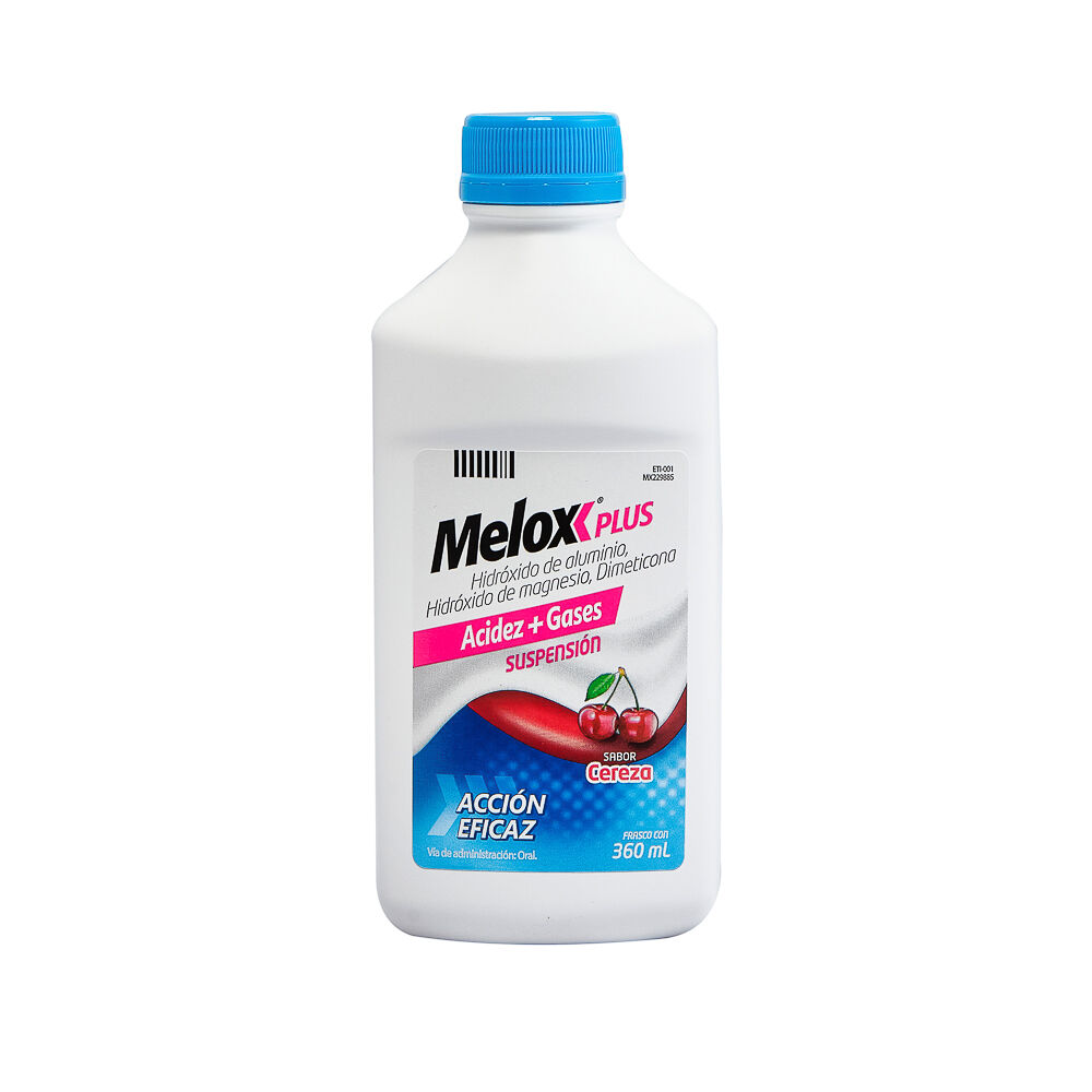 MELOX PLUS SUSP SABOR CEREZA 360ML
