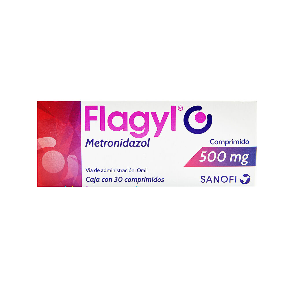 FLAGYL 500MG C 30 TAB METRONIDAZOL