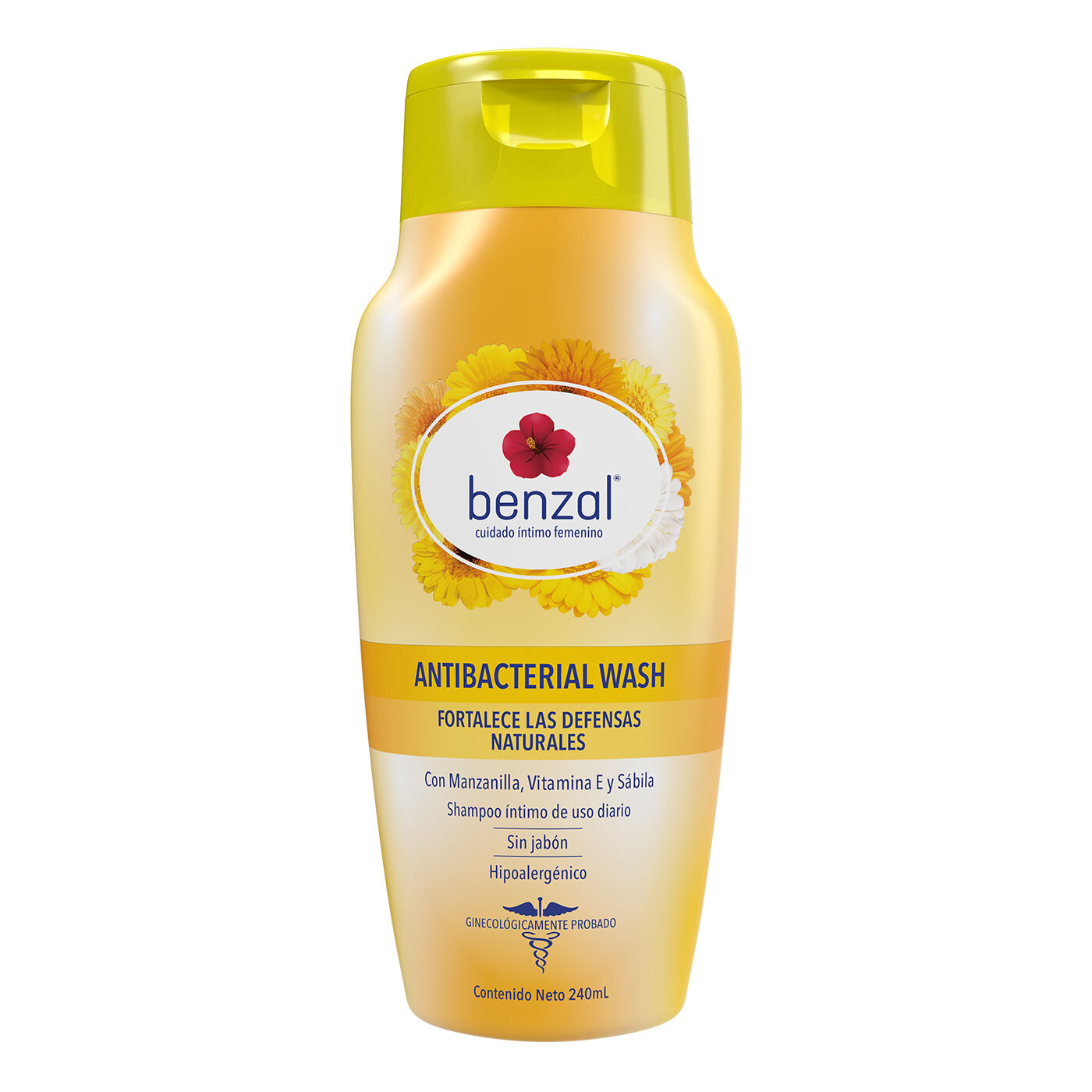 BENZAL WASH 240ML ANTIBACT C MANZANILLLA