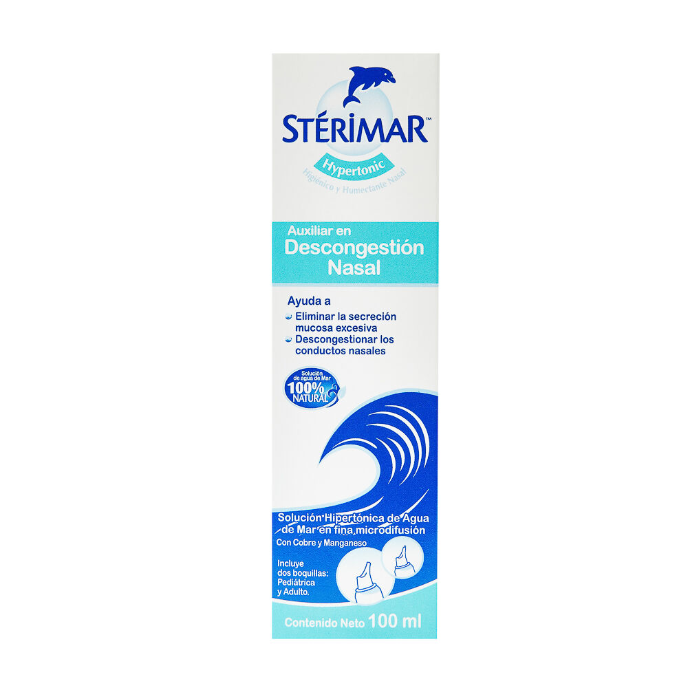 STERIMAR HYPERTONIC SOL NASAL SPRAY 100ML