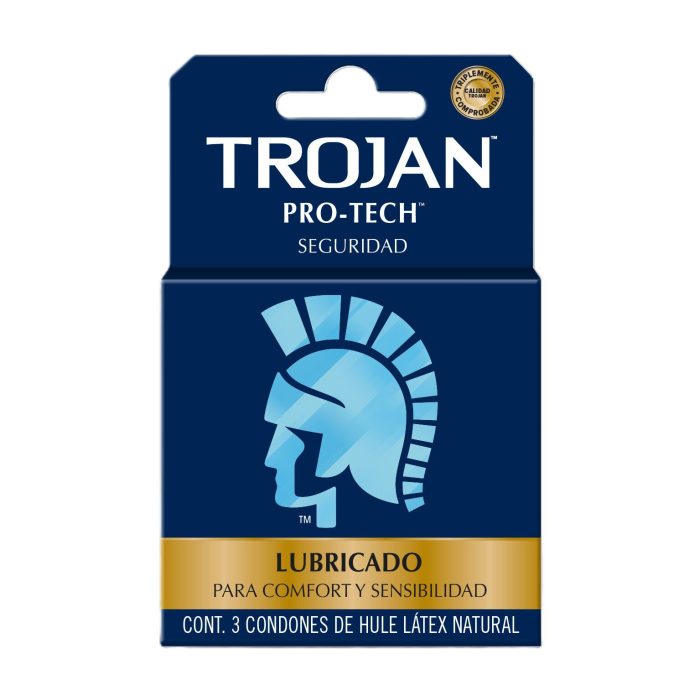 PRESERV TROJAN PROTECH SEGURIDAD LATEX LUB C 3