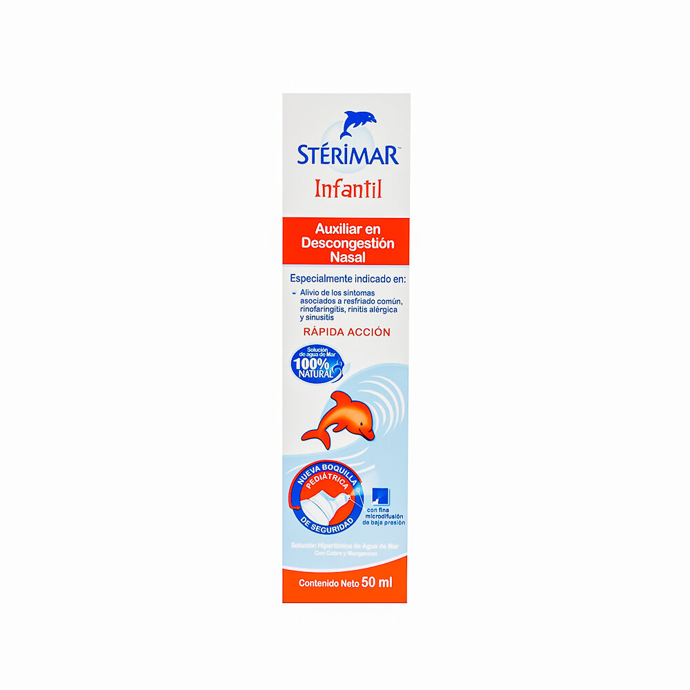 STERIMAR INFANTIL AUX DESCONG NASAL SPRAY 50ML