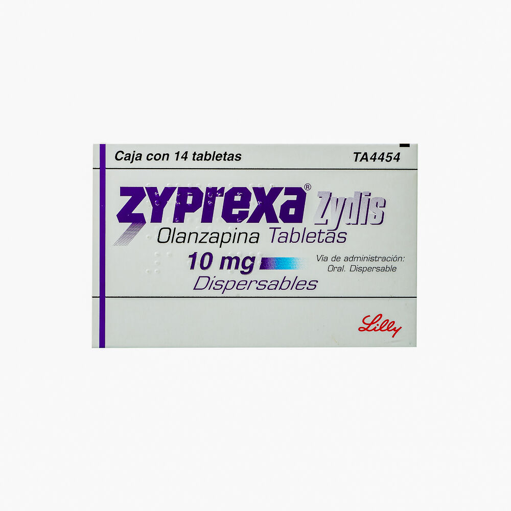 ZYPREXA ZYDIS 10MG C 14 TAB OLANZAPINA