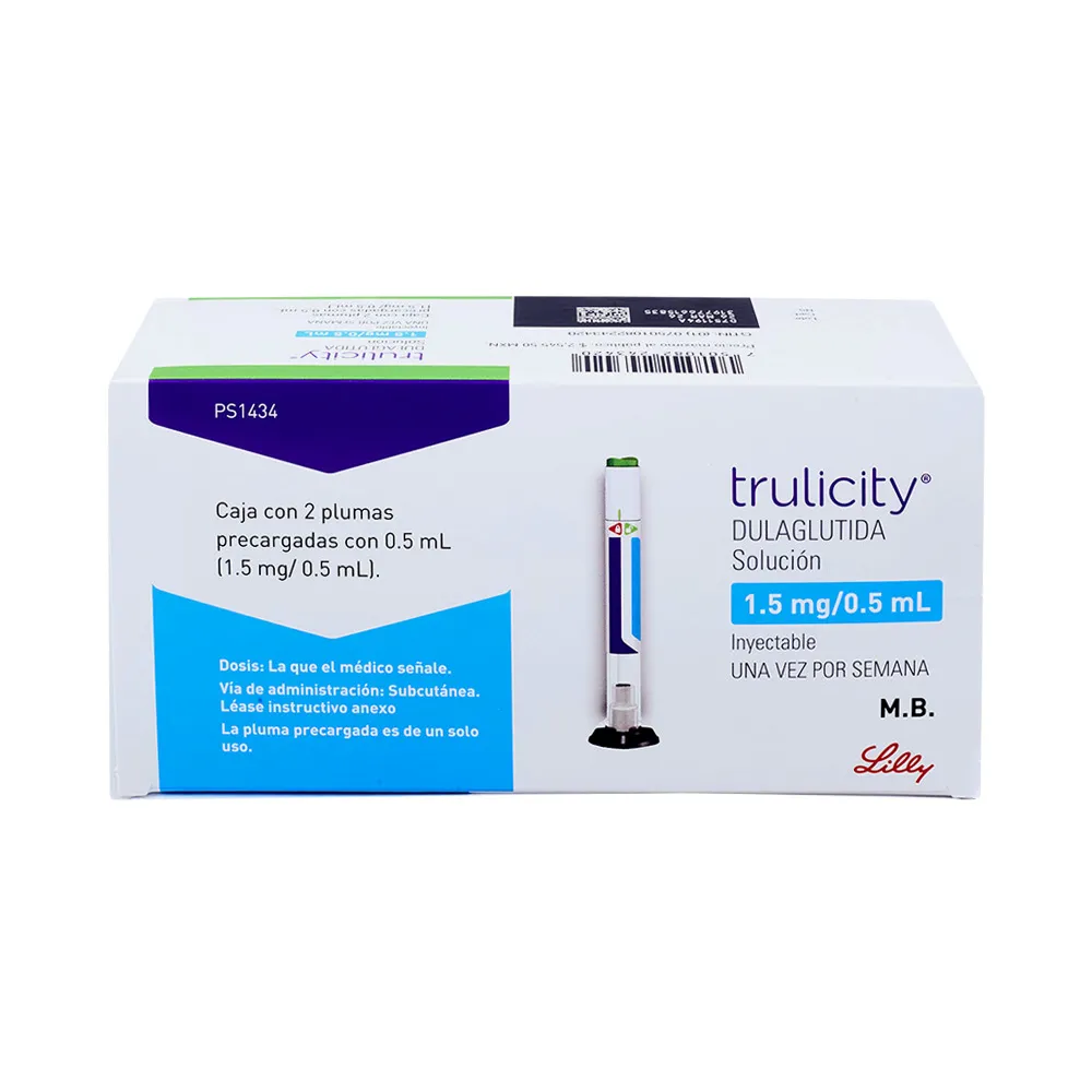 TRULICITY INY 1.5MG/0.5ML PLUMA C 2 JGA (R)