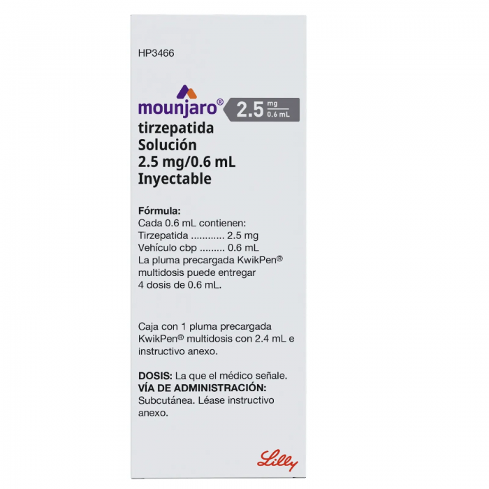 MOUNJARO KWIKPEN 2.5MG/0.6ML MULTIDOSIS (R)