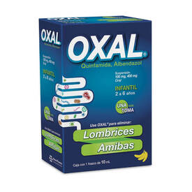 OXAL SUSP 10ML 100/400MG INFANTIL
