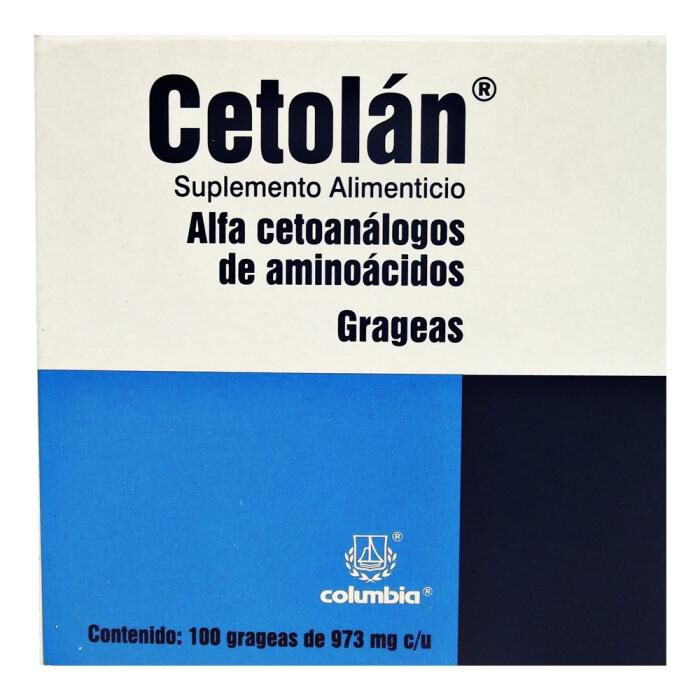 CETOLAN 630MG C 100 TAB AMINOACIDOS AL