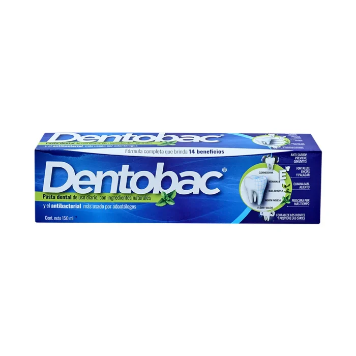 DENTOBAC CREMA DENTAL 150ML