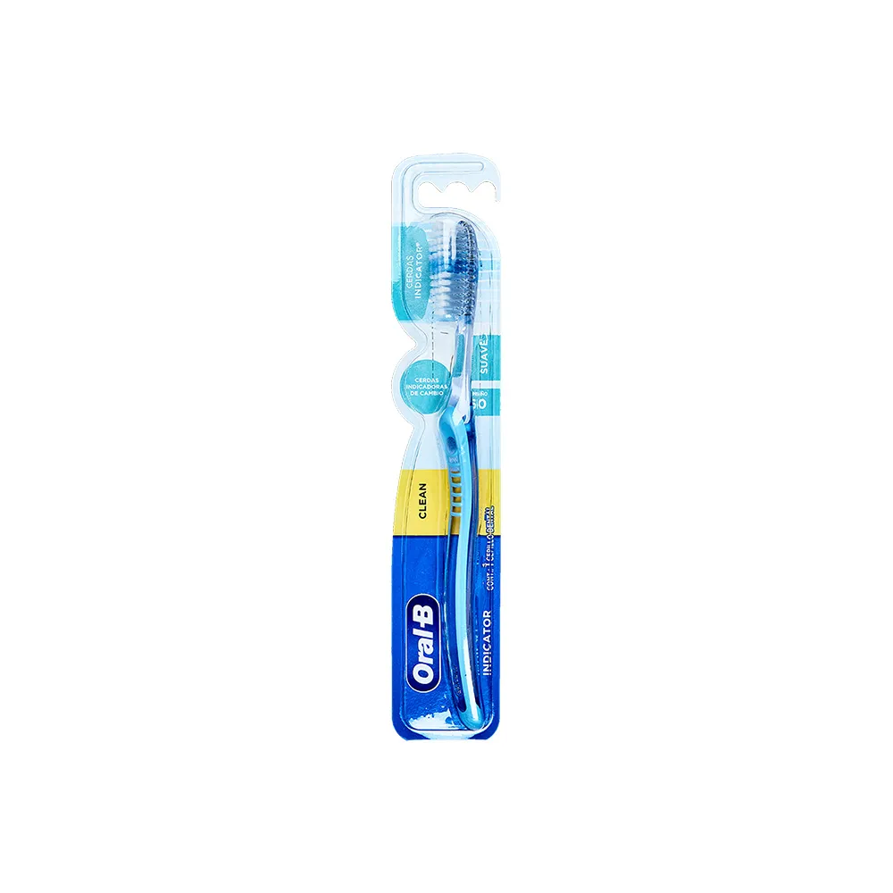 CEPILLO DENTAL ORAL B 60 SUAVE CLEAN INDICATOR