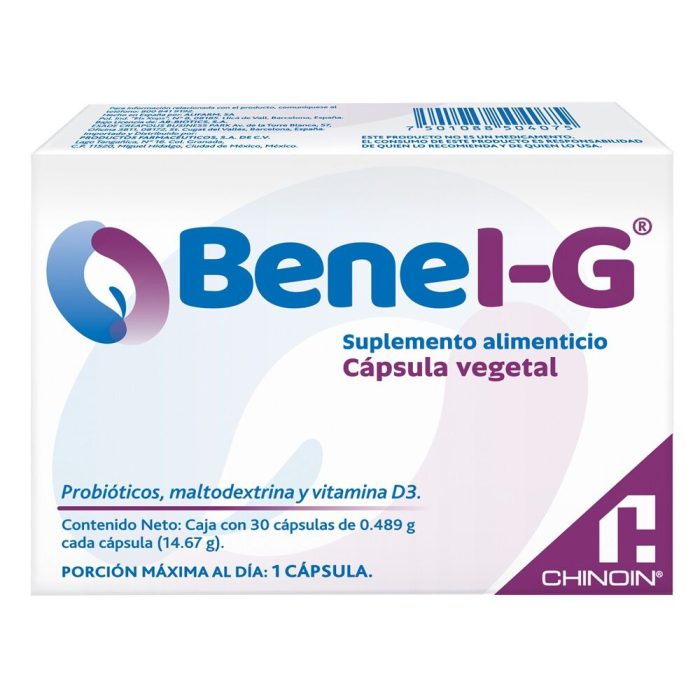 BENELG C 30 CAP PROBIOTIC  SUPLEMENTO ALIMENTICIO