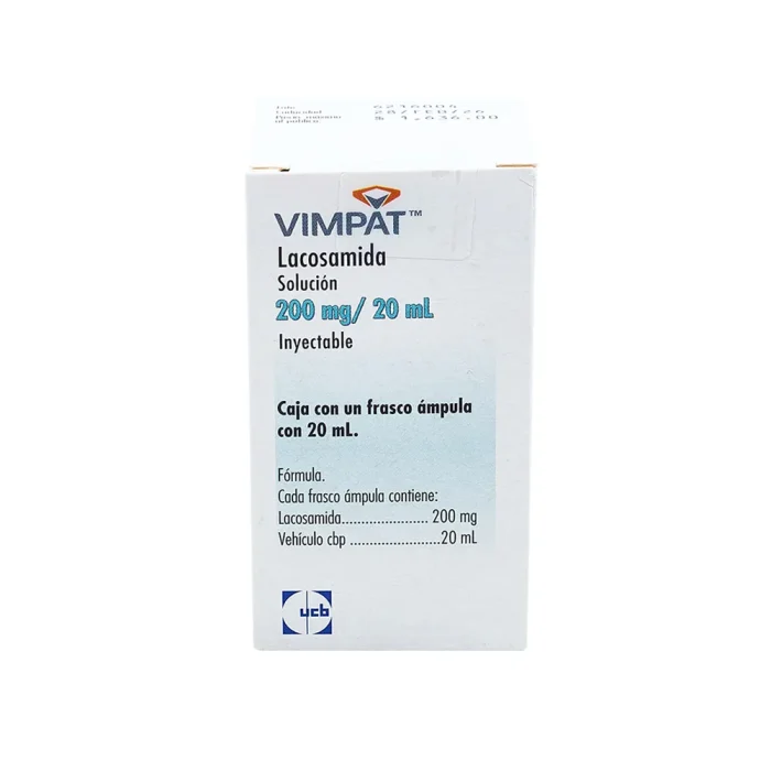 VIMPAT 200MG20ML IV SOL INY FA 20ML LACOSAMIDA