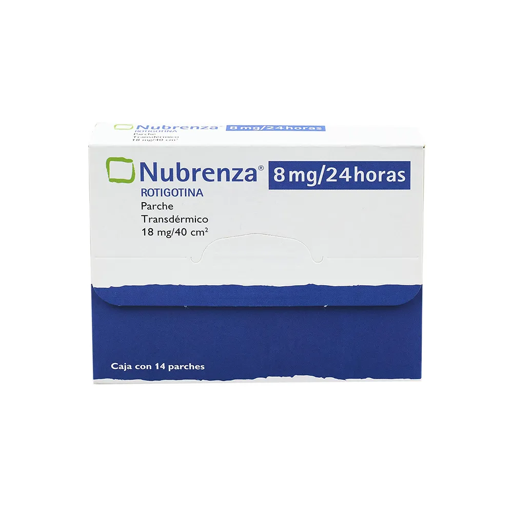 NUBRENZA  8MG 24HR C 14 PARCHE