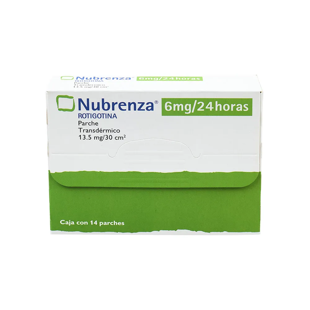 NUBRENZA 6MG 24HR C 14 PARCHE