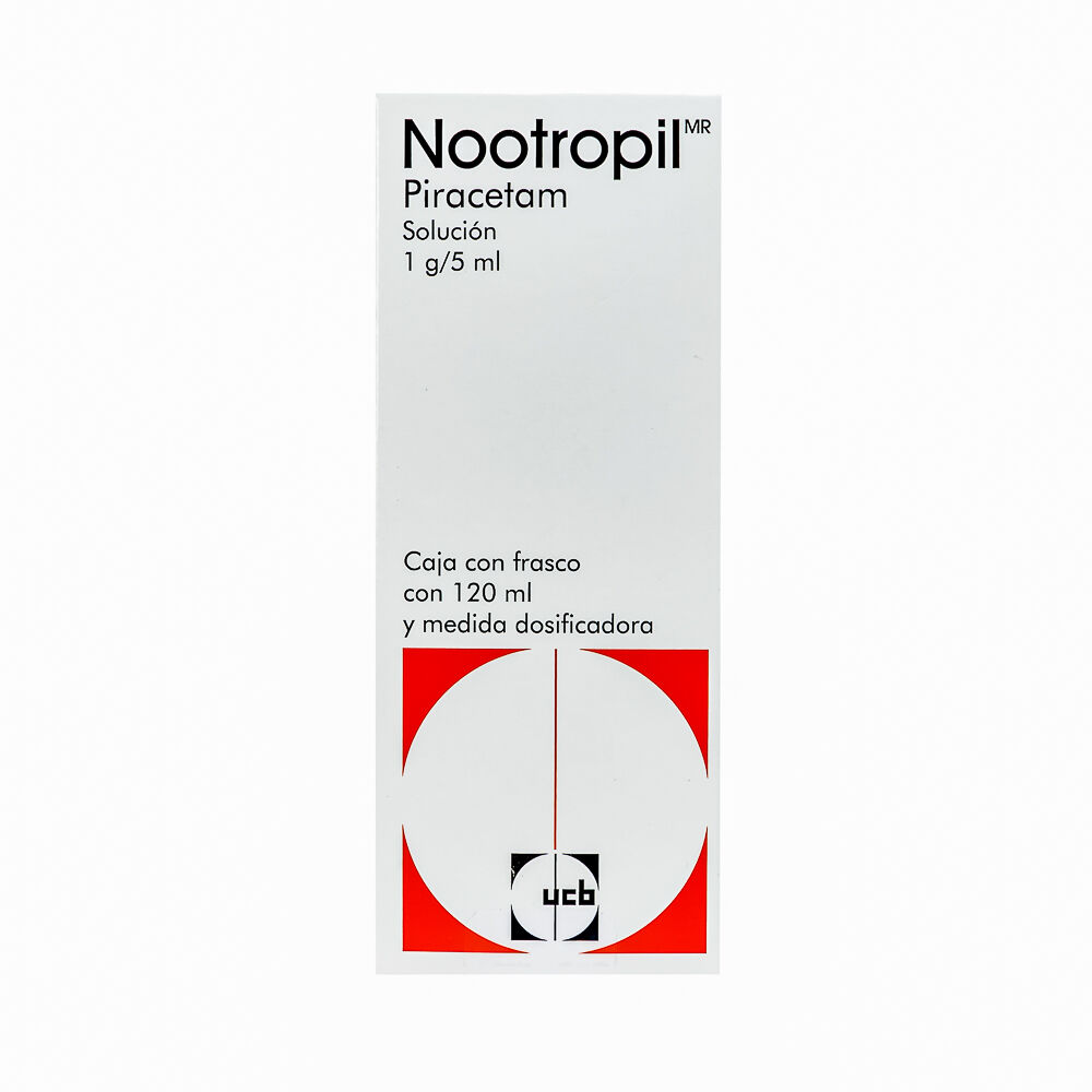 NOOTROPIL SOLUCION 120ML PIRACETAM
