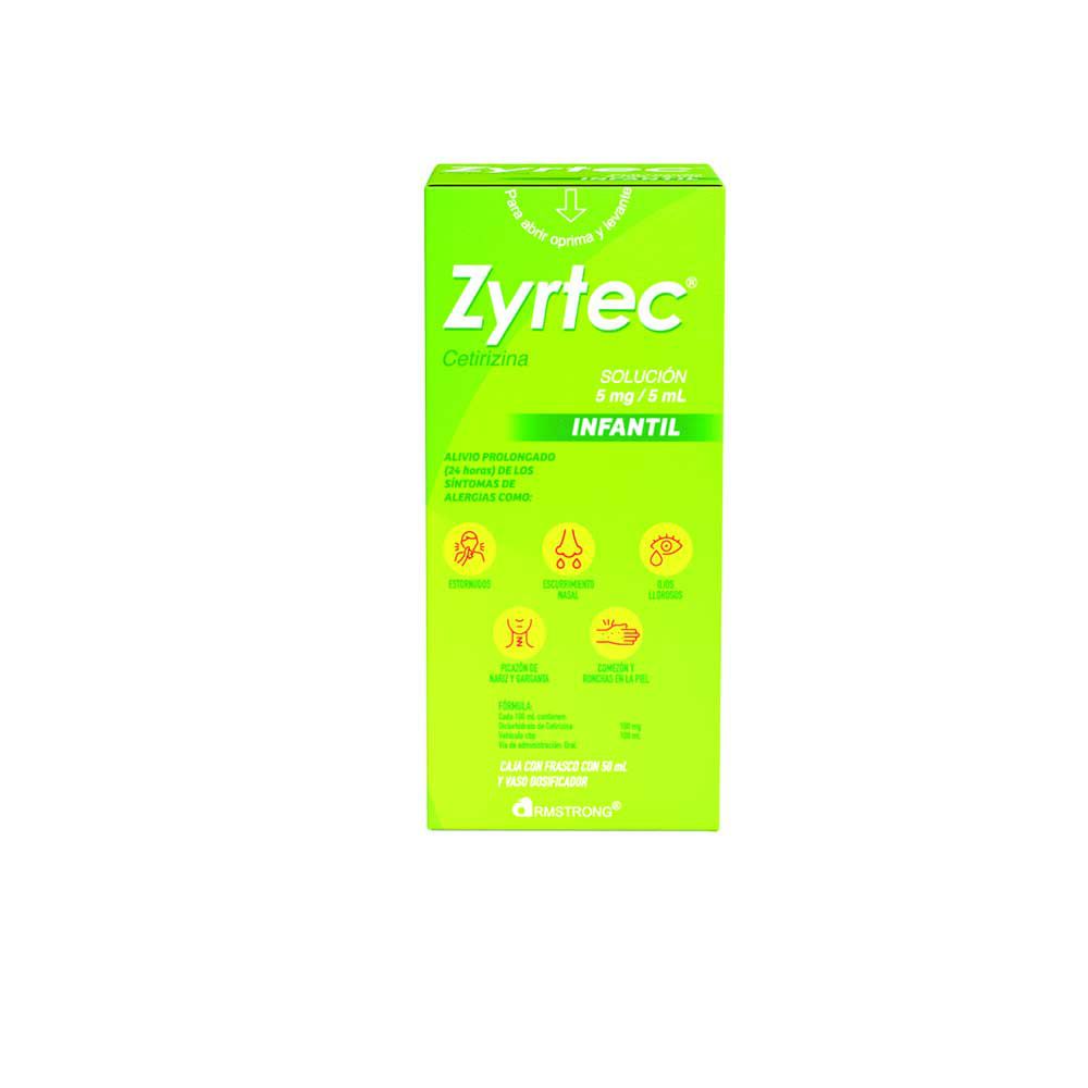 ZYRTEC SOL 50ML CETIRIZINA